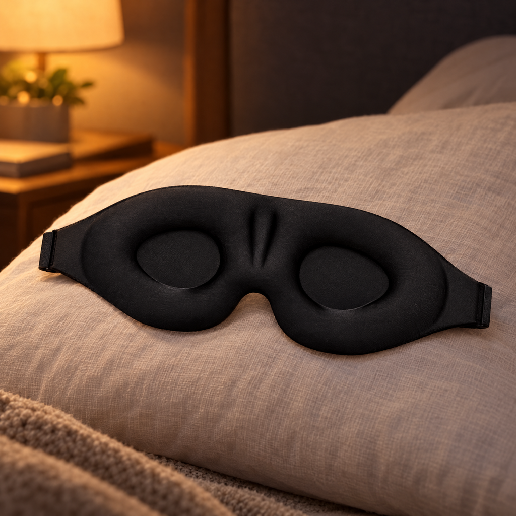 Total Dark 3D Sleep Mask | Contoured, Light-Blocking